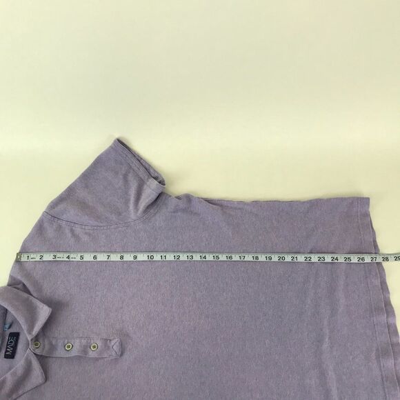 Made Cam Newton Polo Shirt Men's XL Purple Short Sleeve Cotton Casual Knit - Picture 8 of 9